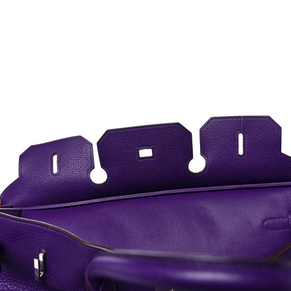 Hermes Togo Birkin 40 Iris 19 of 33