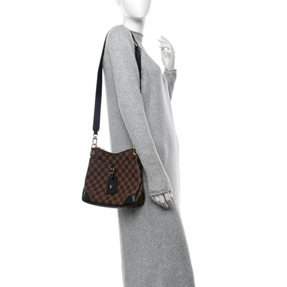 Louis Vuitton Damier Ebene Odeon PM Black 2 of 10