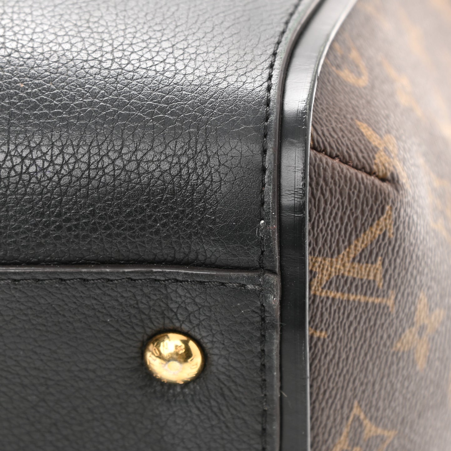 Calfskin Monogram Kimono Tote Black