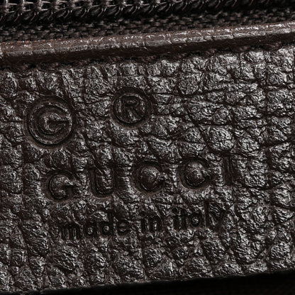 Gucci Monogram Flap Messenger Bag Beige Dark Brown 6 of 13