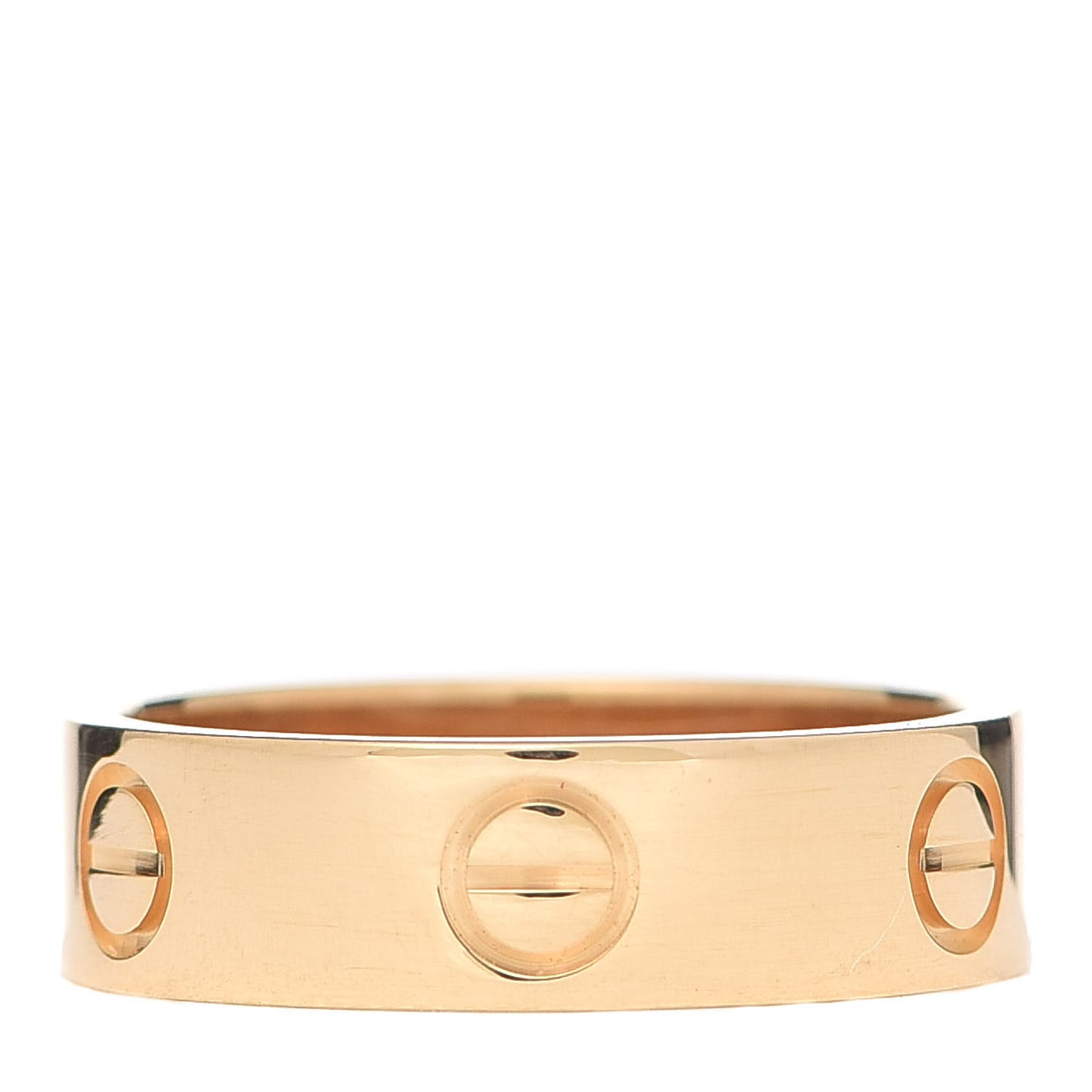 18K Yellow Gold 5.5mm LOVE Ring 54 6.75