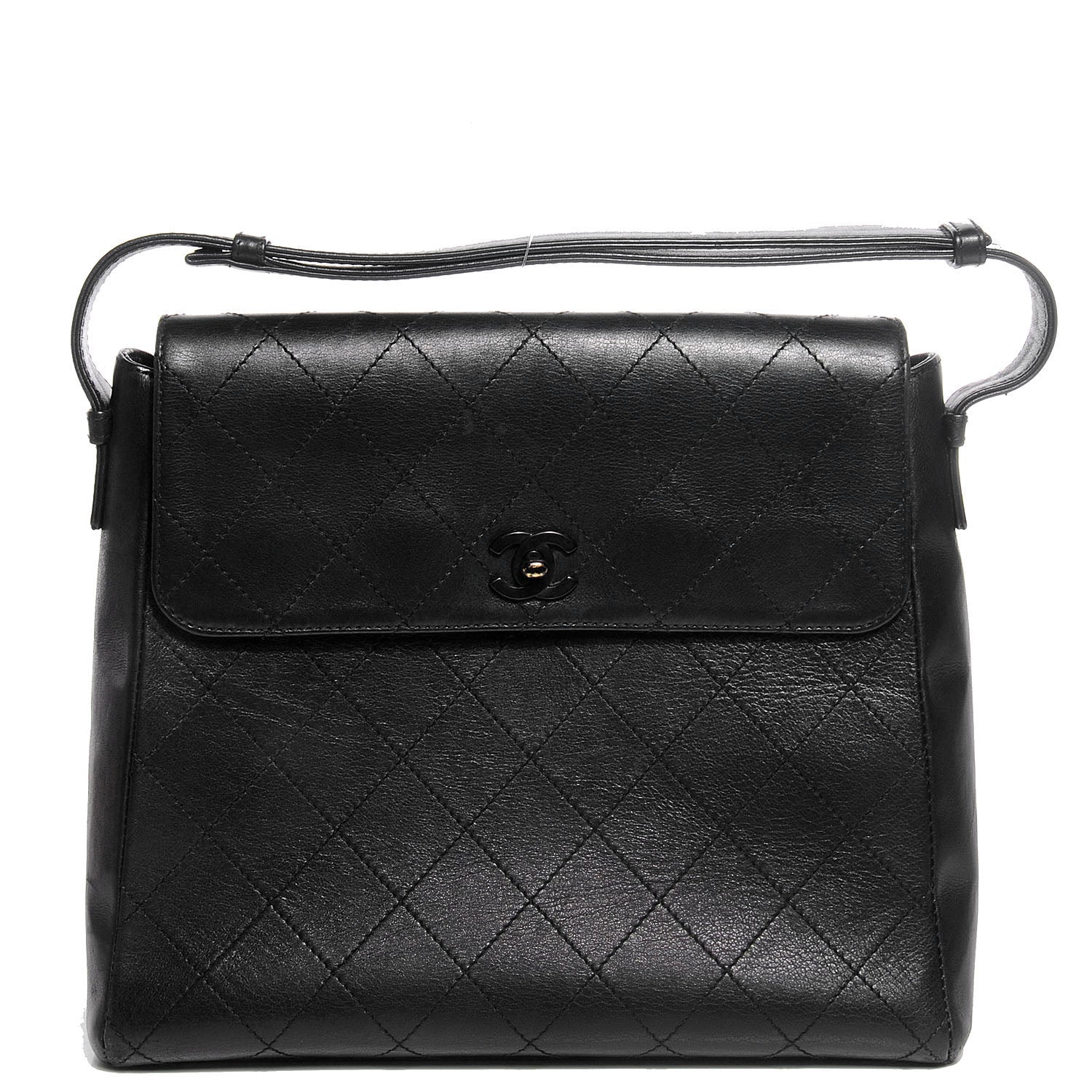 Chanel Lambskin Medium Flap Bag Black 1 of 7