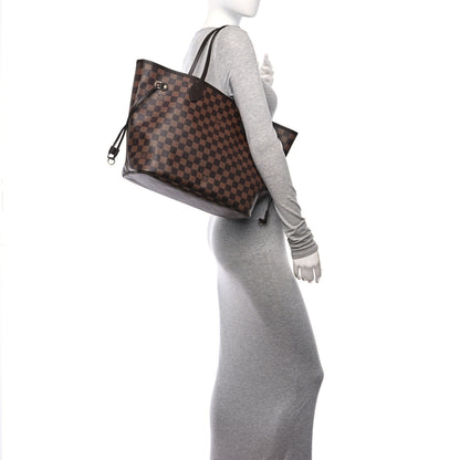 Louis Vuitton Damier Ebene Neo Neverfull MM 2 of 14