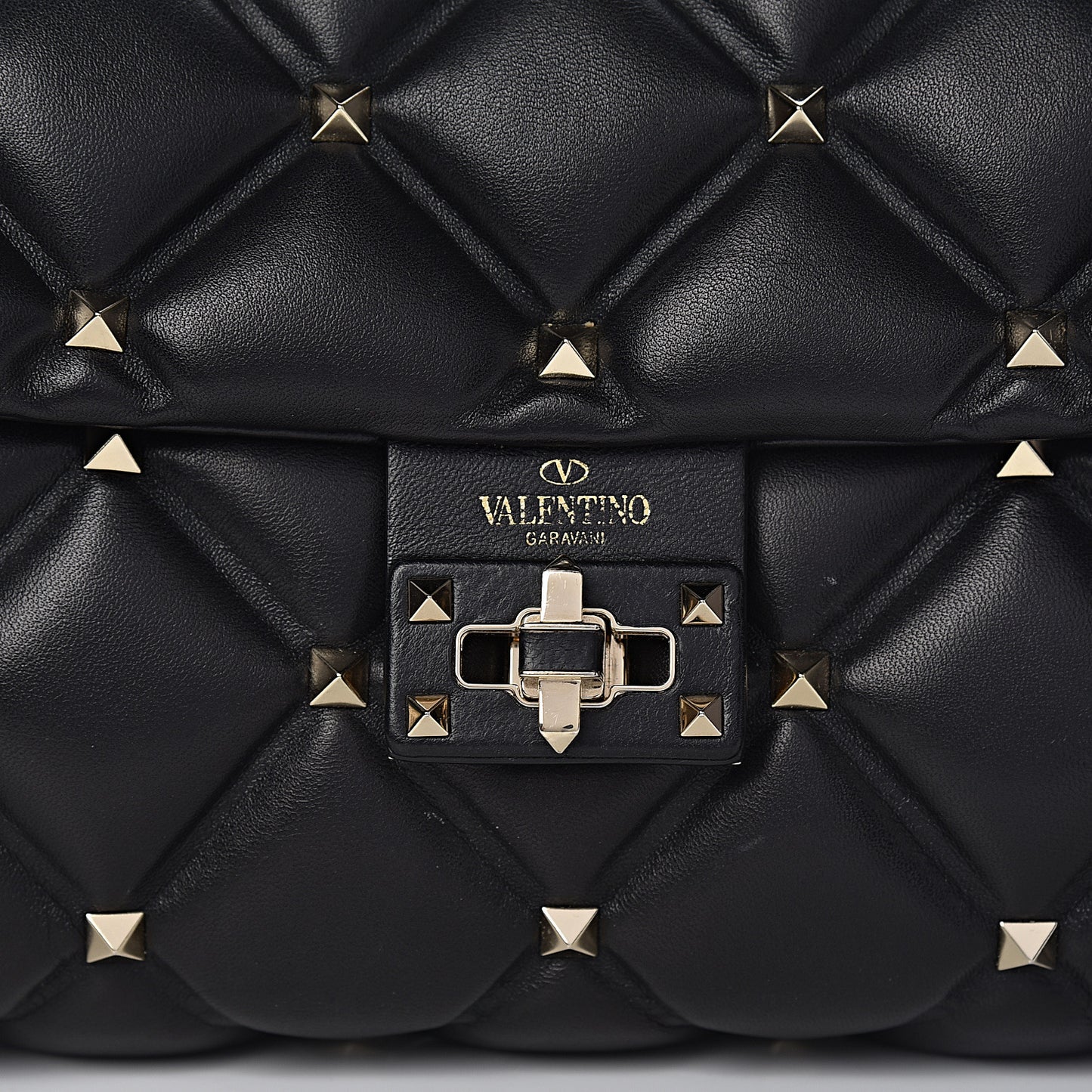 Nappa Candystud Crossbody Black