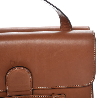 Celine Natural Calfskin Medium Symmetrical Bag Chestnut 15 of 18