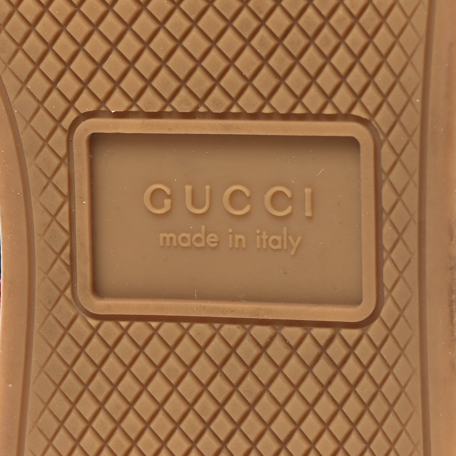 Gucci Lurex Calfskin Web GG Monogram Womens Falacer Sneakers 37 Iridescent Blue Iridescent Red Silver 8 of 9