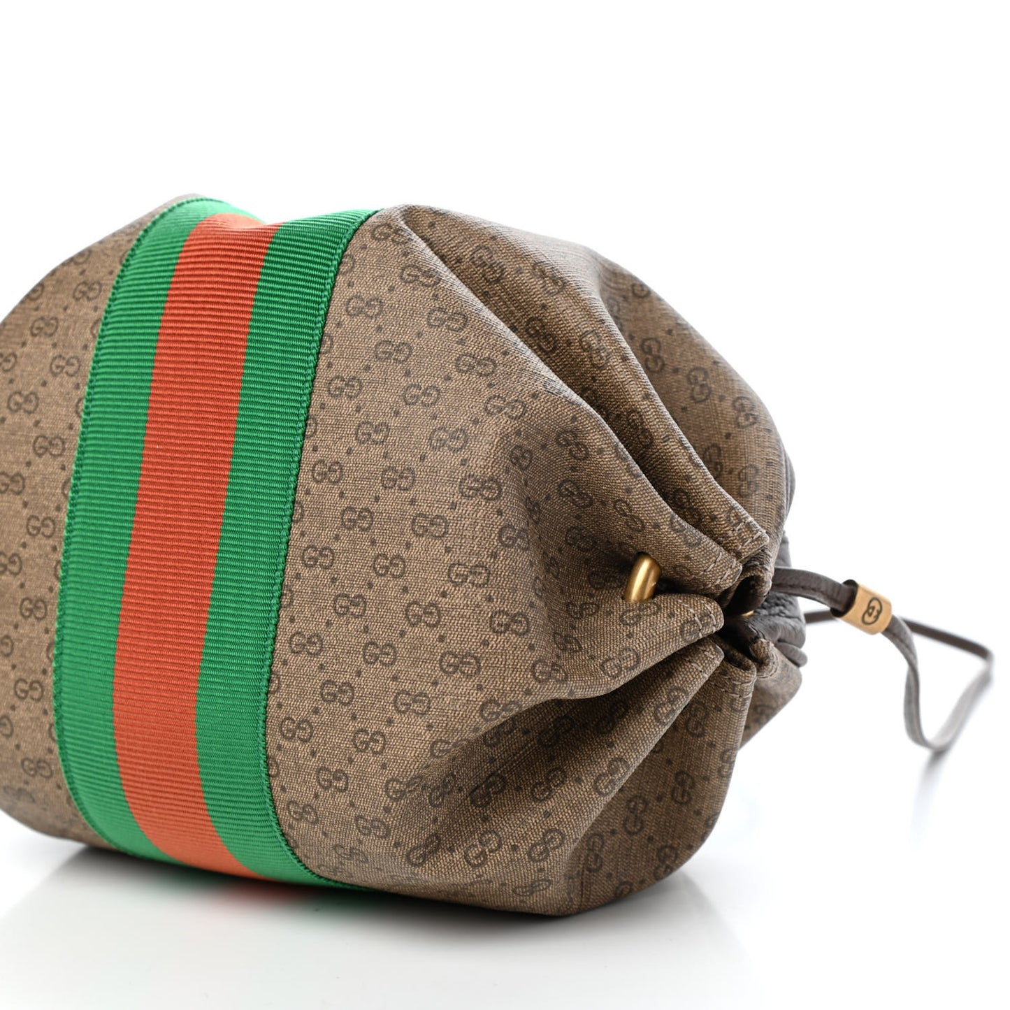 Mini Vintage GG Supreme Monogram Web Butterfly New Candy Crossbody Beige New Acero