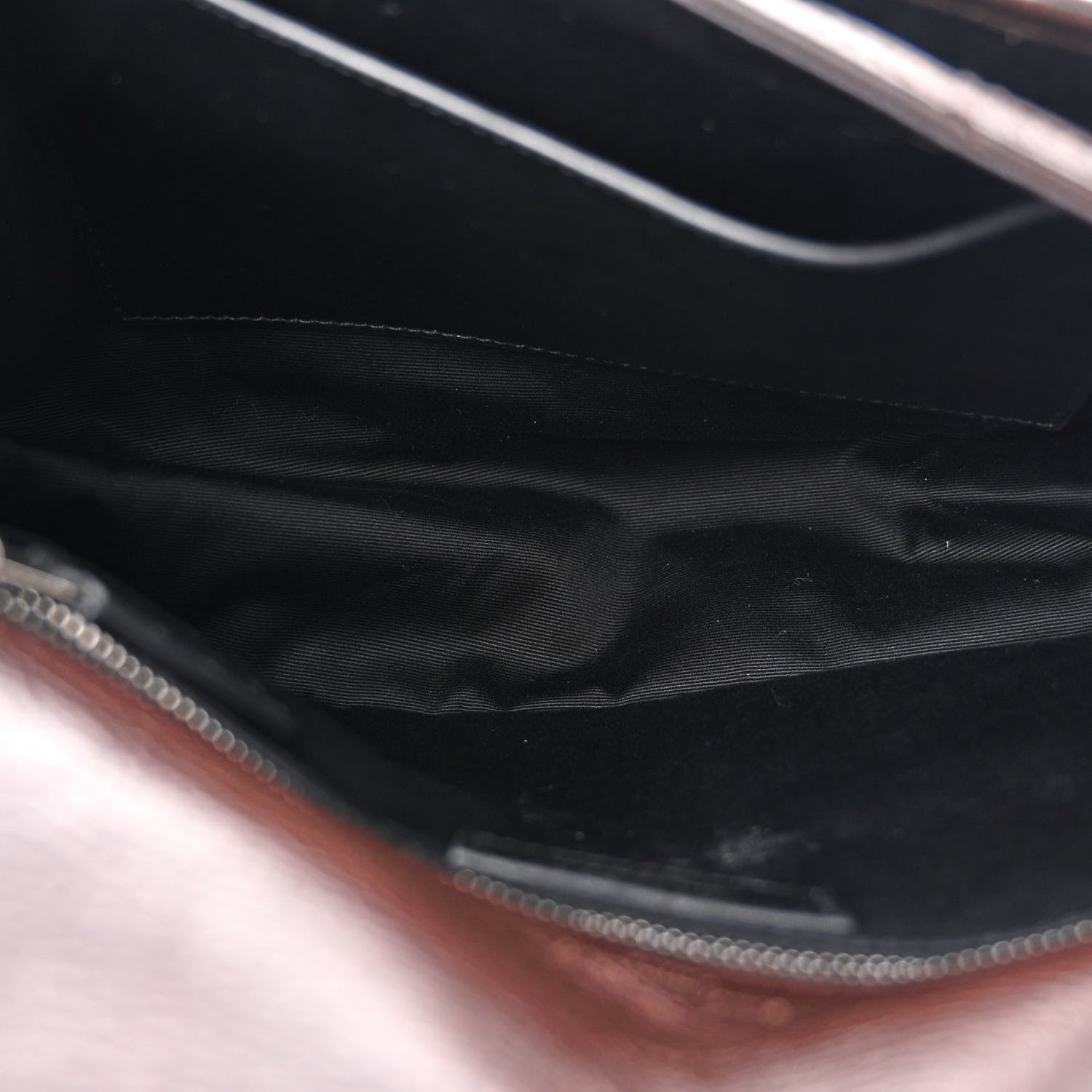 Saint Laurent Crinkled Calfskin Matelasse Monogram Medium Niki Chain Satchel Tulip 5 of 11