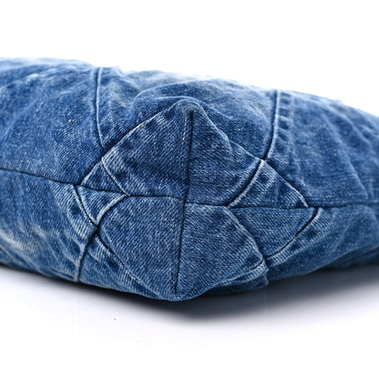 Chanel Denim Quilted Small Chanel 22 Blue 9 of 9