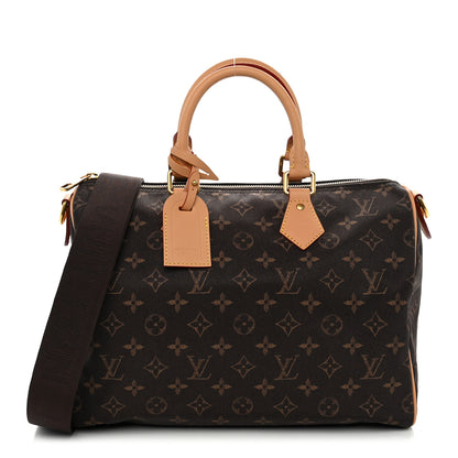 Louis Vuitton Silk Tech Monogram Speedy Bandouliere 30 1 of 10