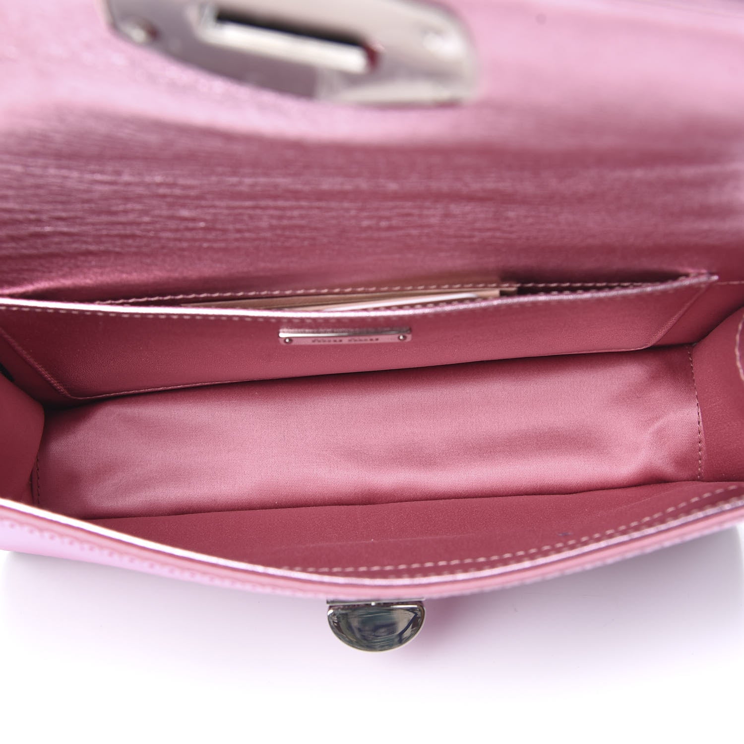 Miu Miu Paillettes Sequin Cleo Top Handle Rosa 5 of 9