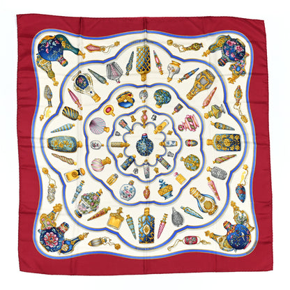 Hermes Silk Qu Importe Le Flacon Scarf 90 1 of 7