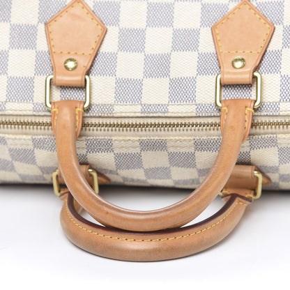 Louis Vuitton Damier Azur Speedy 25 10 of 14