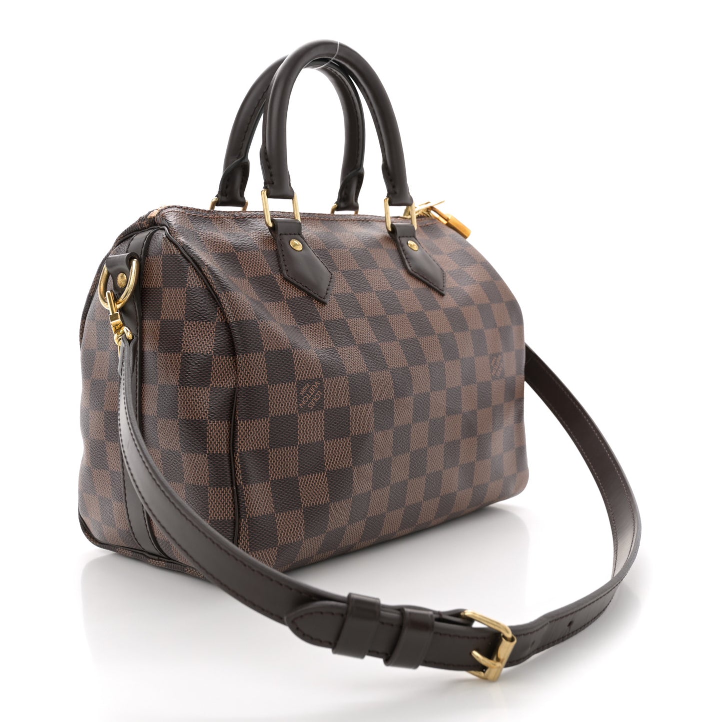 Damier Ebene Speedy Bandouliere 25
