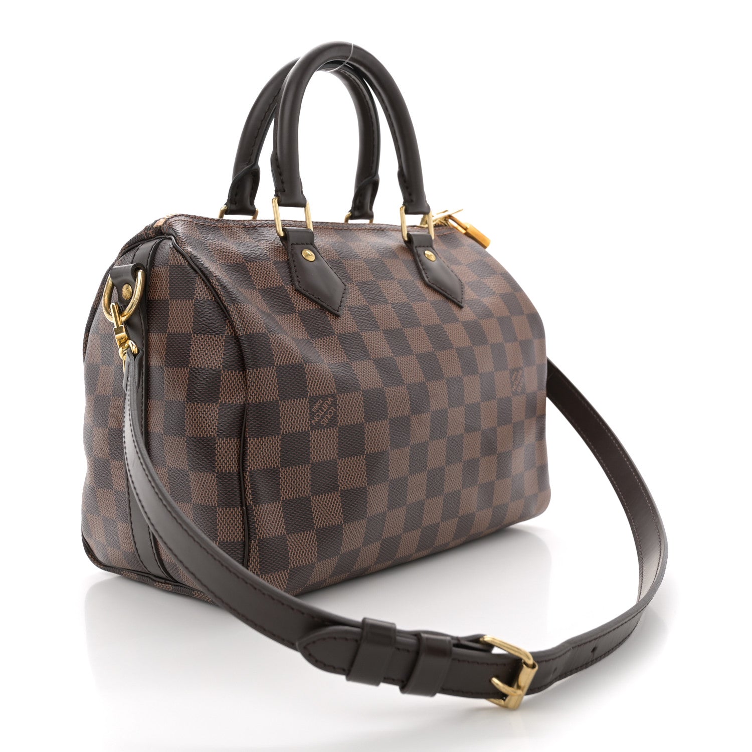Louis Vuitton Damier Ebene Speedy Bandouliere 25 2 of 10