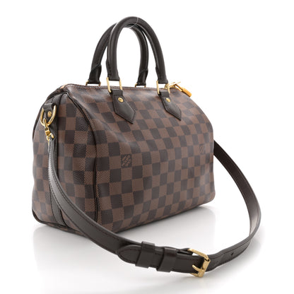 Louis Vuitton Damier Ebene Speedy Bandouliere 25 2 of 10