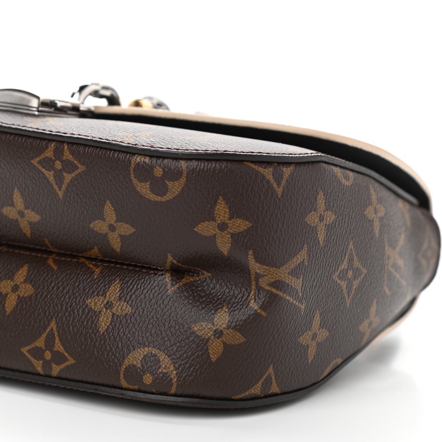 Louis Vuitton Calfskin Monogram Chain It Bag PM Black 9 of 10