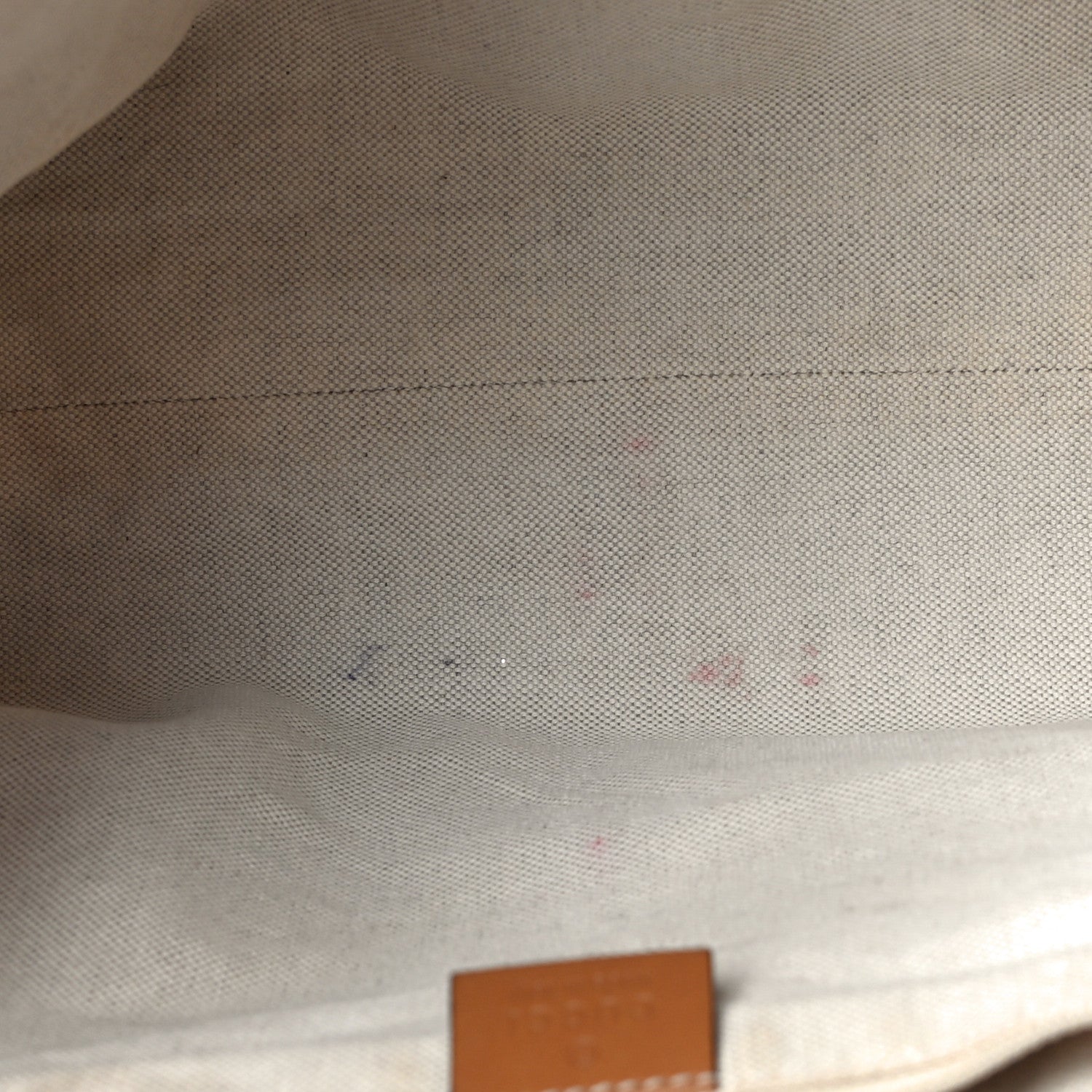 Gucci Denim Monogram Medium Sukey Tote Blue 11 of 23