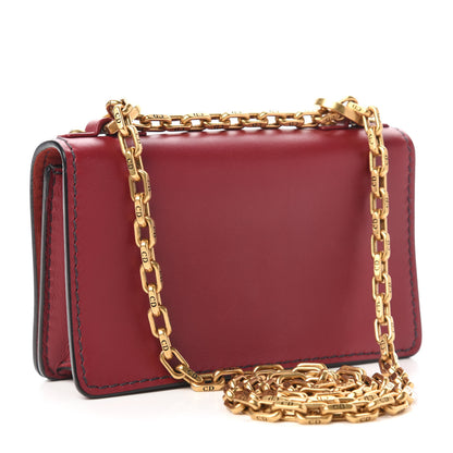 Christian Dior Calfskin Mini J'Adior Chain Flap Bag Red 4 of 10