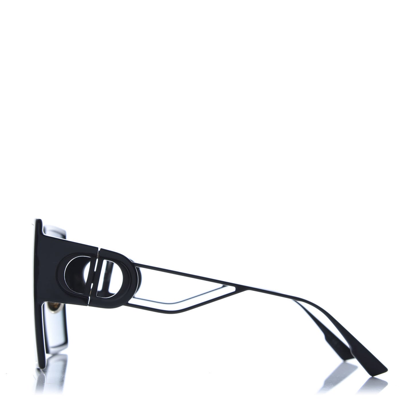Square 30 Montaigne Sunglasses Black