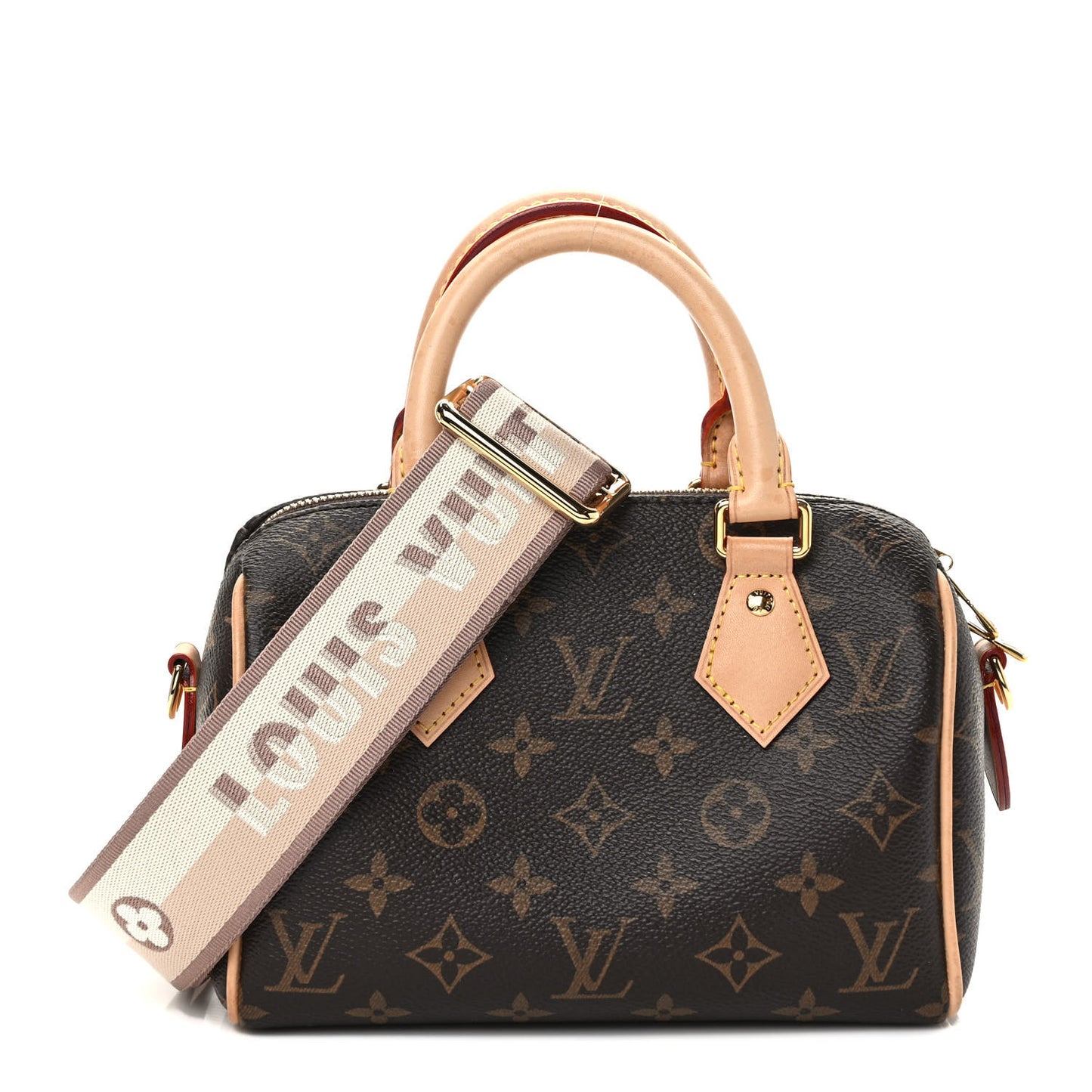 Monogram Speedy Bandouliere 20 Beige