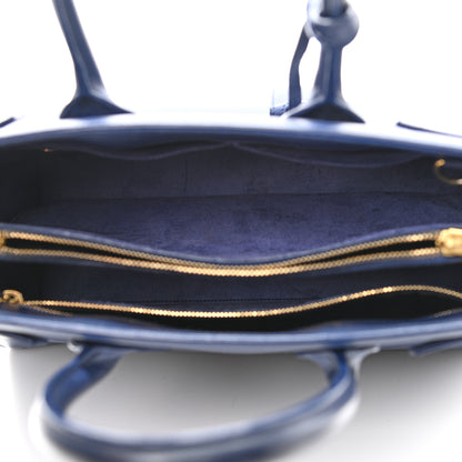 Saint Laurent Calfskin Small Sac De Jour Marine 4 of 14
