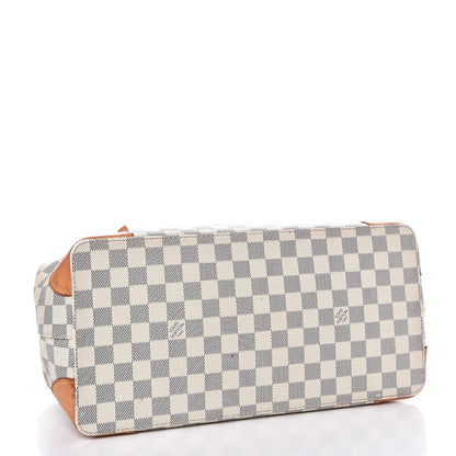 Louis Vuitton Damier Azur Hampstead MM 4 of 17