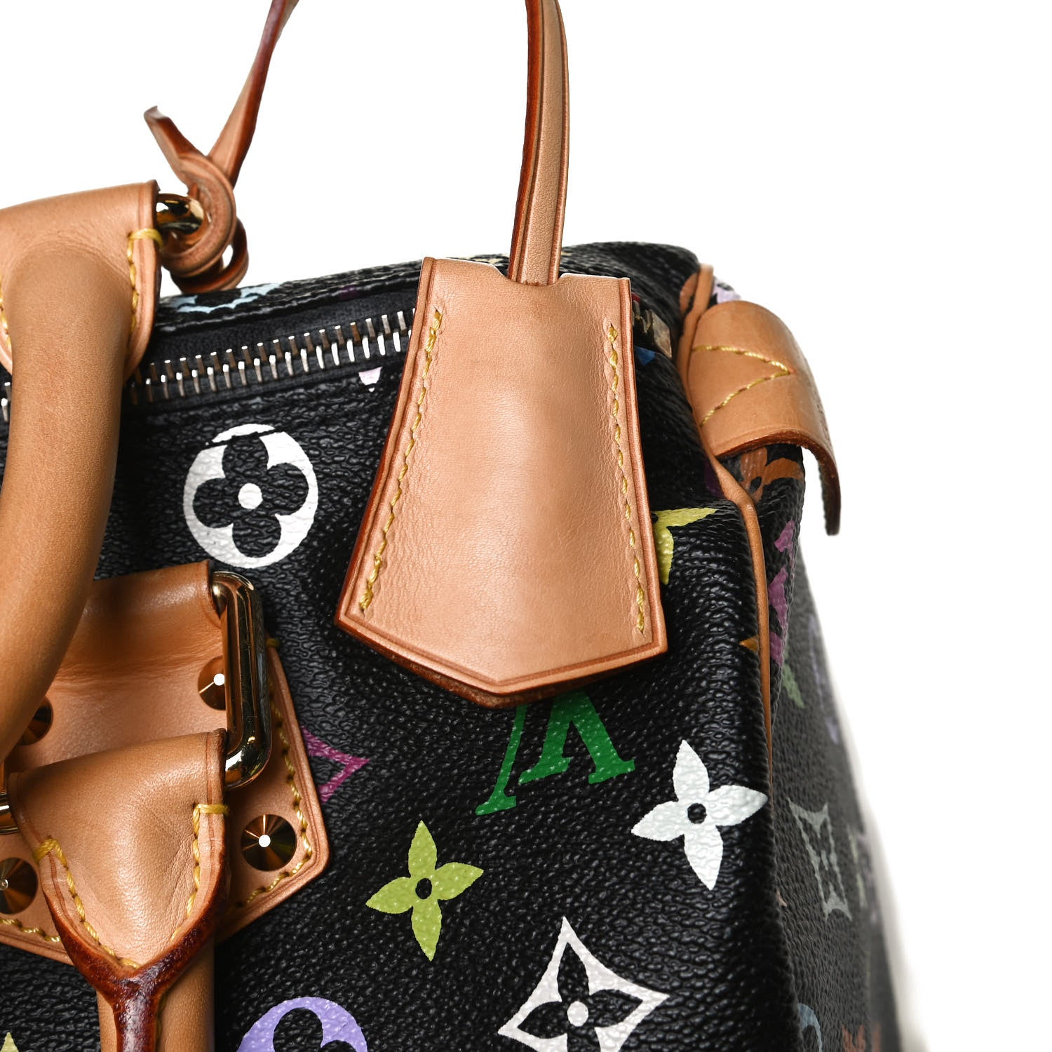 Louis Vuitton Monogram Multicolor Speedy 30 Black 16 of 17