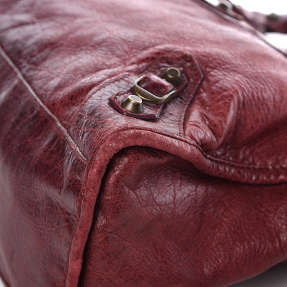 Balenciaga Agneau Classic Hardware City Bordeaux 10 of 15