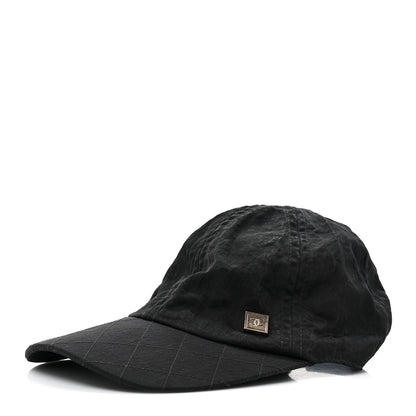 Chanel Nylon CC Cap Hat M Black 1 of 7
