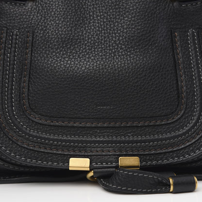 Chloe Calfskin Baby Marcie Satchel Black 9 of 10