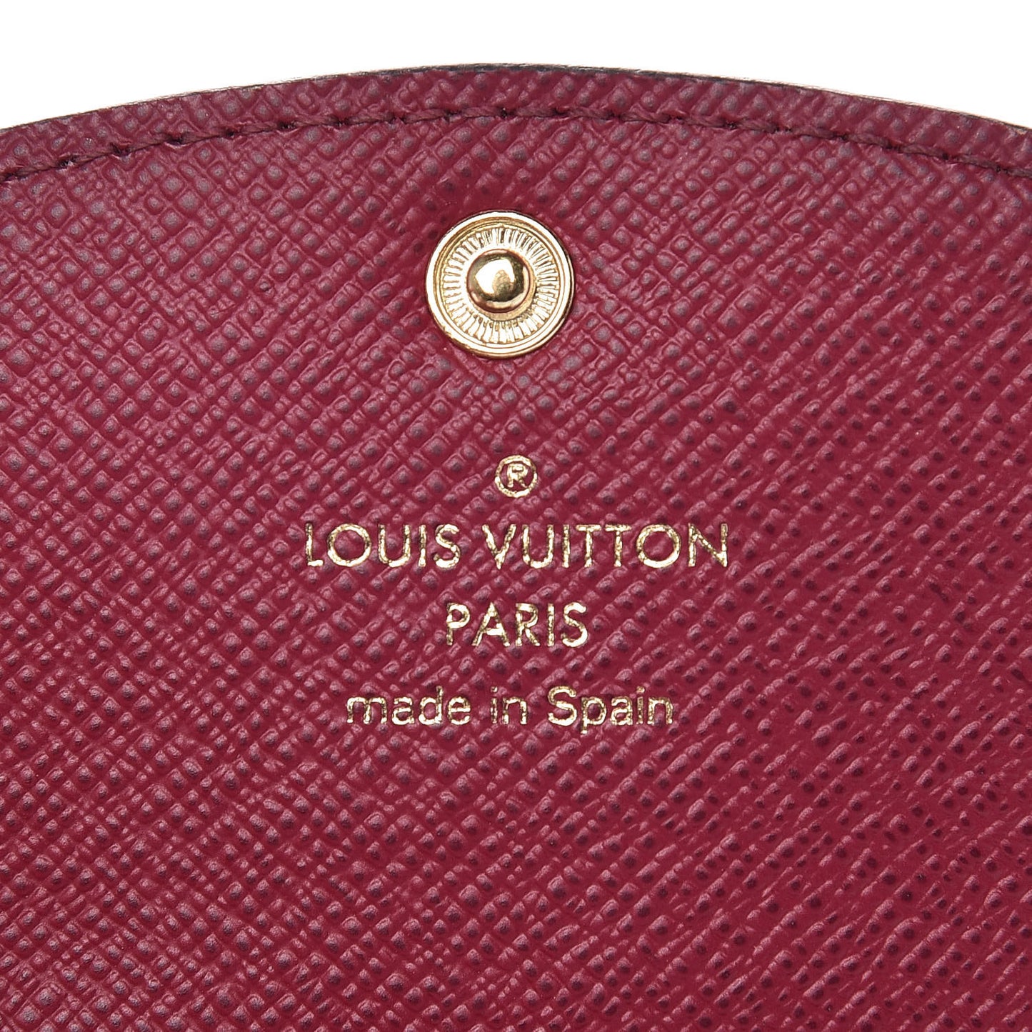 Monogram Rosalie Coin Purse Fuchsia