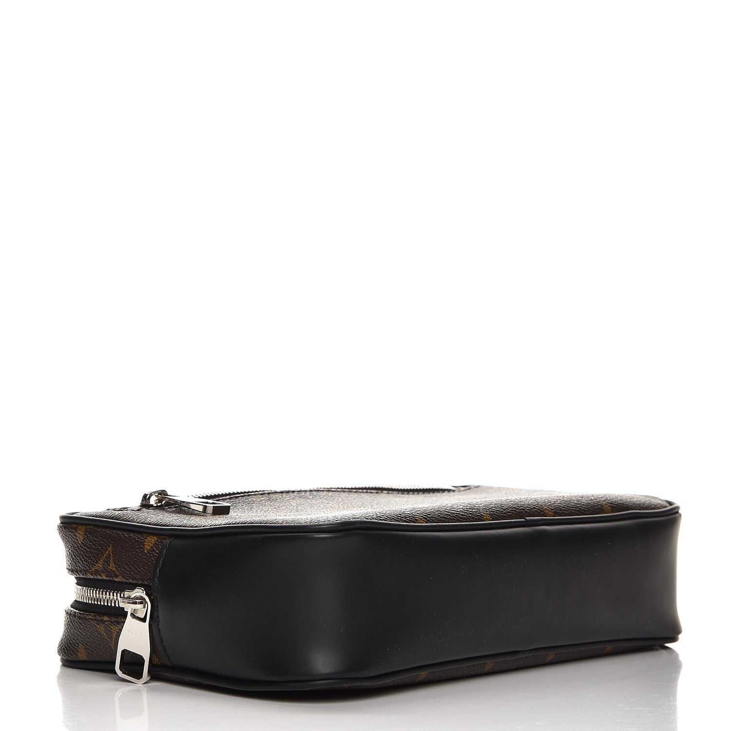 Louis Vuitton Monogram Macassar Kasai Clutch Black 4 of 6