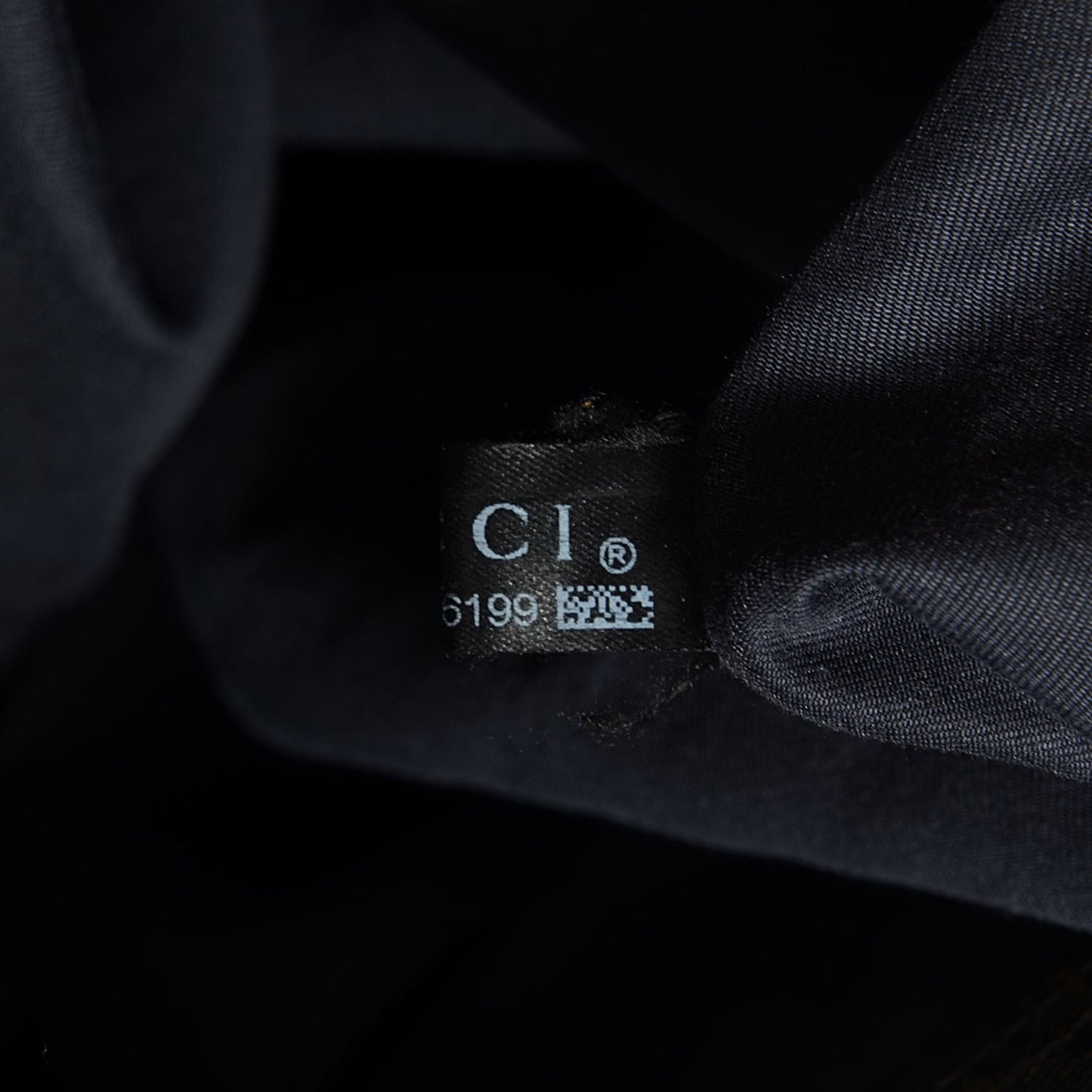 Crystal Monogram Medium Web Handle Vertical Tote Navy