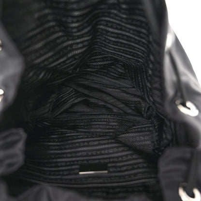 Prada Re-Nylon Saffiano Medium Backpack Black 6 of 11