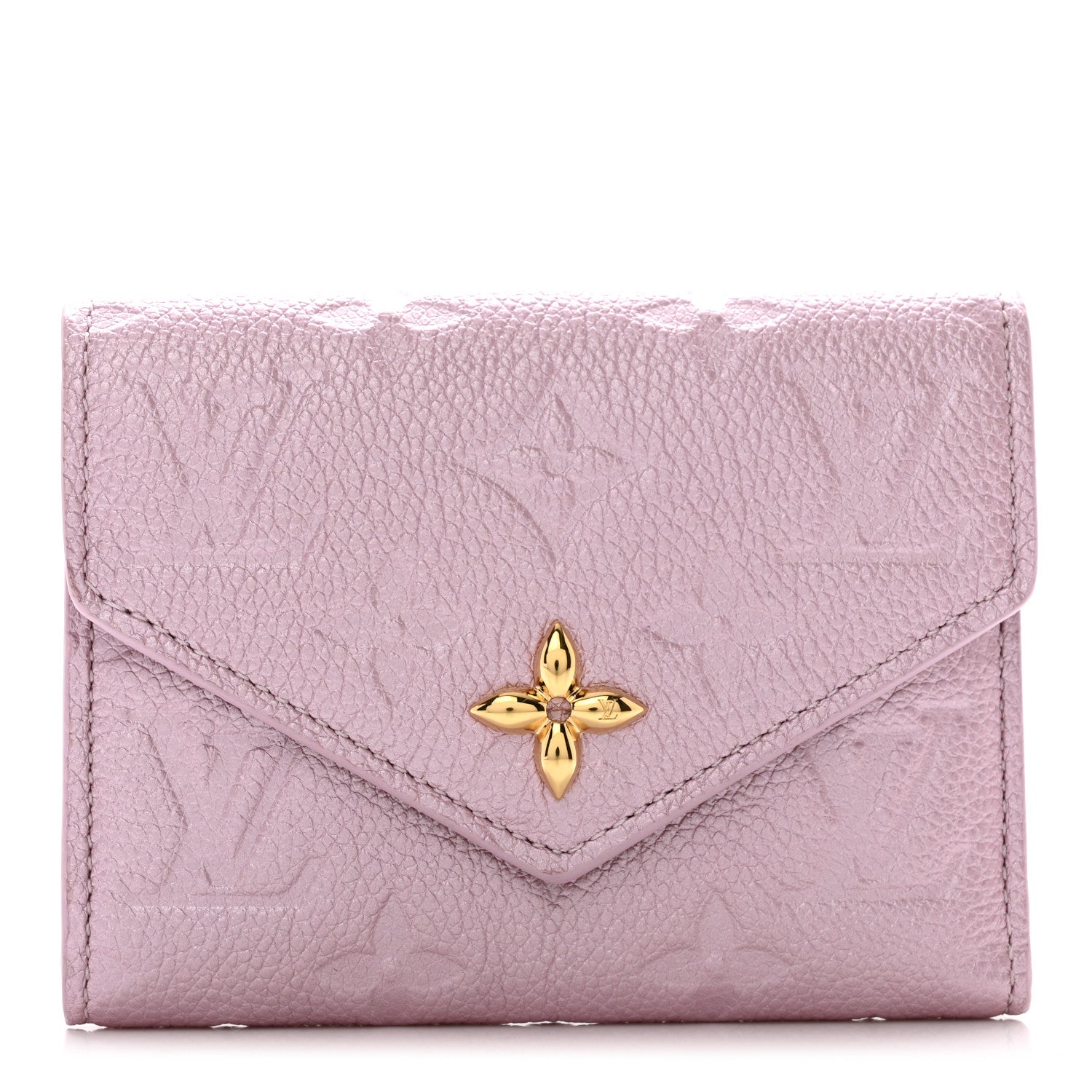 Louis Vuitton Empreinte Monogram Flower Victorine Wallet Pearly Lilac 1 of 6
