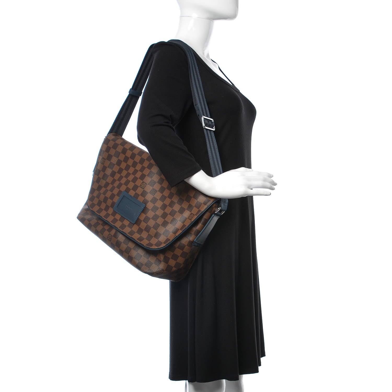 Louis Vuitton Damier Ebene Sprinter MM Cobalt 2 of 10