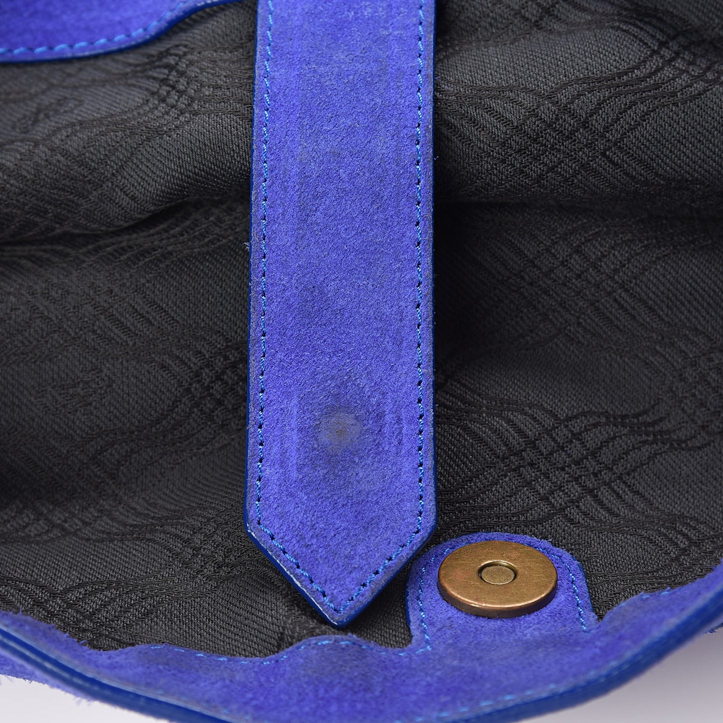 Suede Medium PS1 Satchel Royal Blue