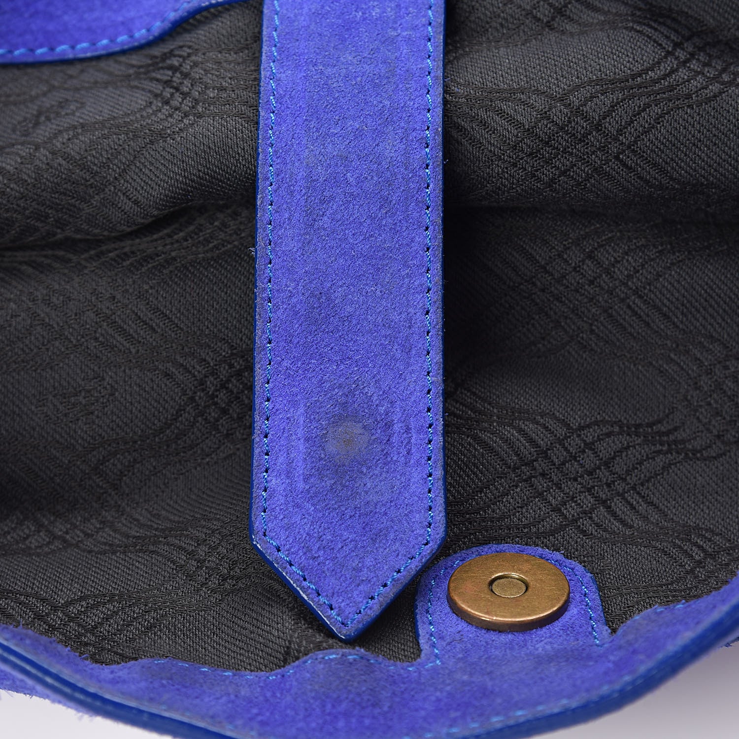 Proenza Schouler Suede Medium PS1 Satchel Royal Blue 6 of 15
