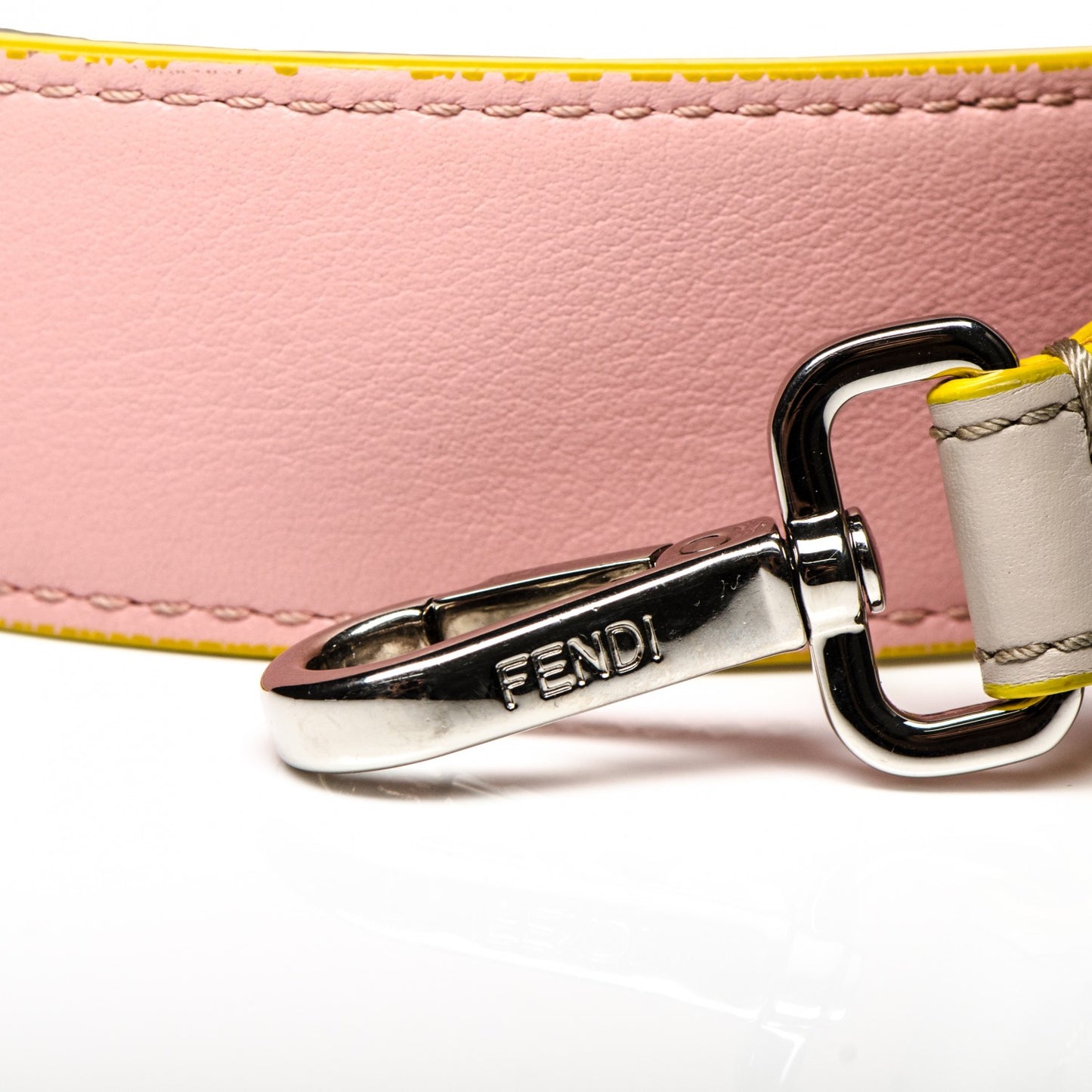 Vitello Dolce Bi-Color Strap You Grigio Polvere Bubblegum