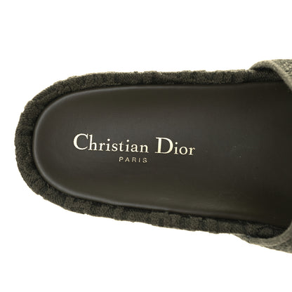 Christian Dior Oblique Denim D-Way Platform Sandal 40 Kaki 8 of 10