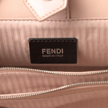 Fendi Vitello Elite Monster Petite 2Jours Tote Rosa Plaster 6 of 10