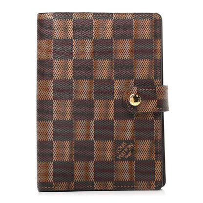 Louis Vuitton Damier Ebene Small Ring Agenda Cover 1 of 7