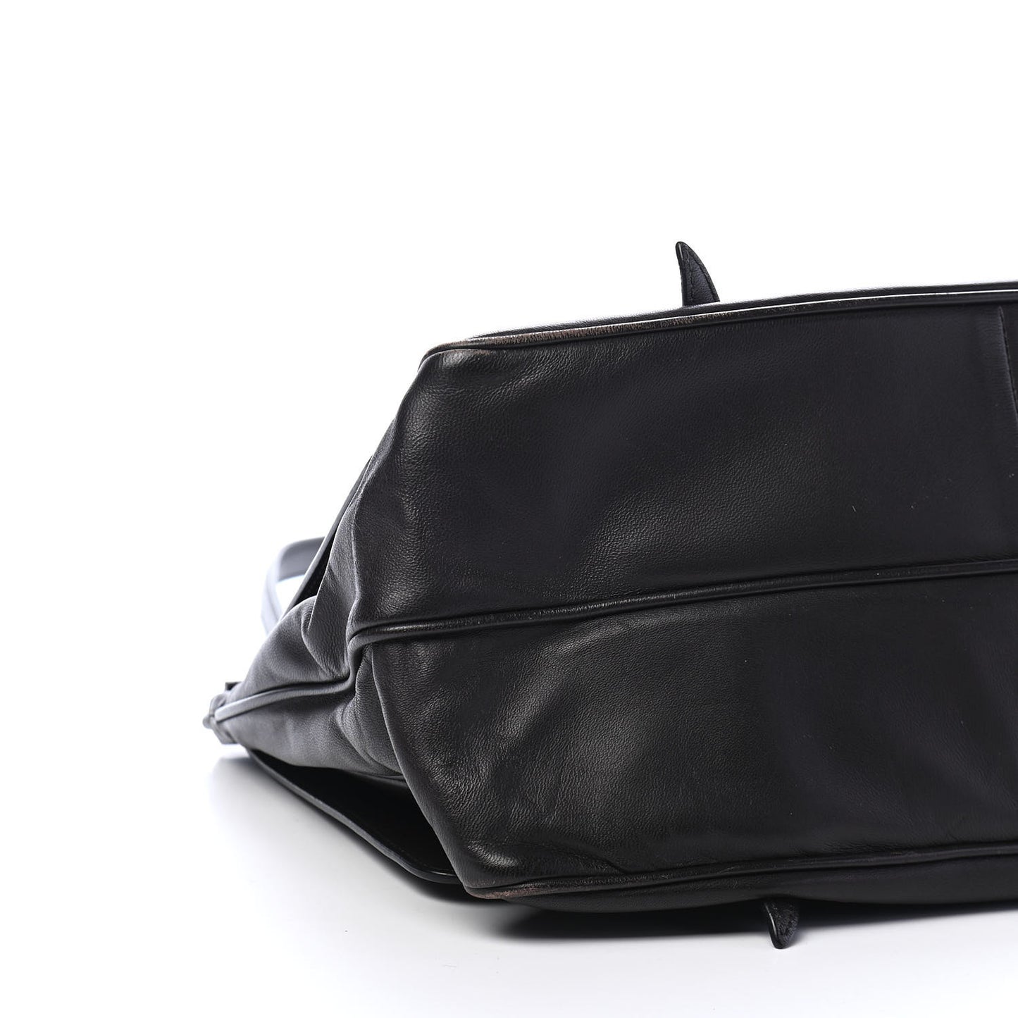 Nappa Intrecciato Satchel Black