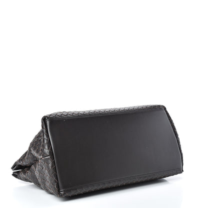 Bottega Veneta Nappa Intrecciato Large Top Handle Tote Ebano 3 of 13
