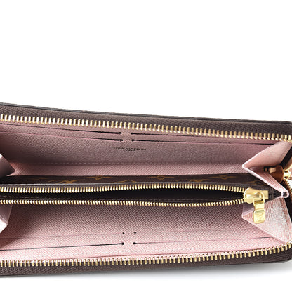 Louis Vuitton Monogram Clemence Wallet Rose Ballerine 5 of 8