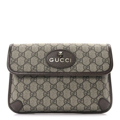 Gucci GG Supreme Monogram Neo Vintage Web Belt Bag Brown 1 of 11