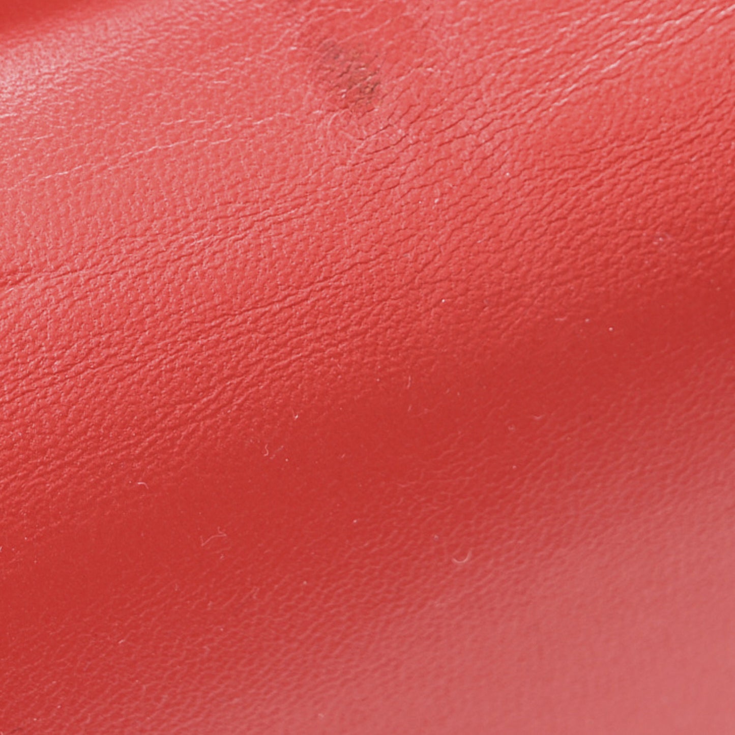 Lambskin Quilted Medium Double Flap Red