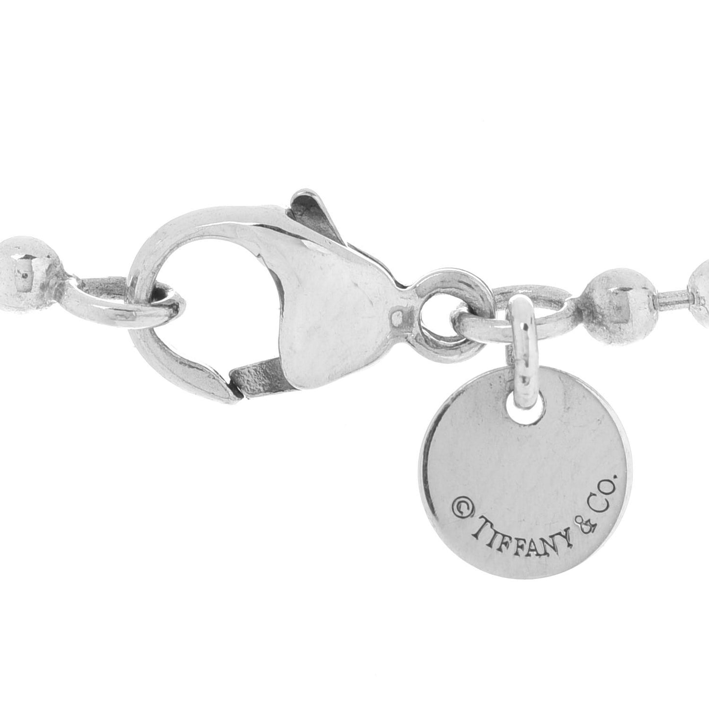 Sterling Silver Long Return to Tiffany Heart Pendant Necklace