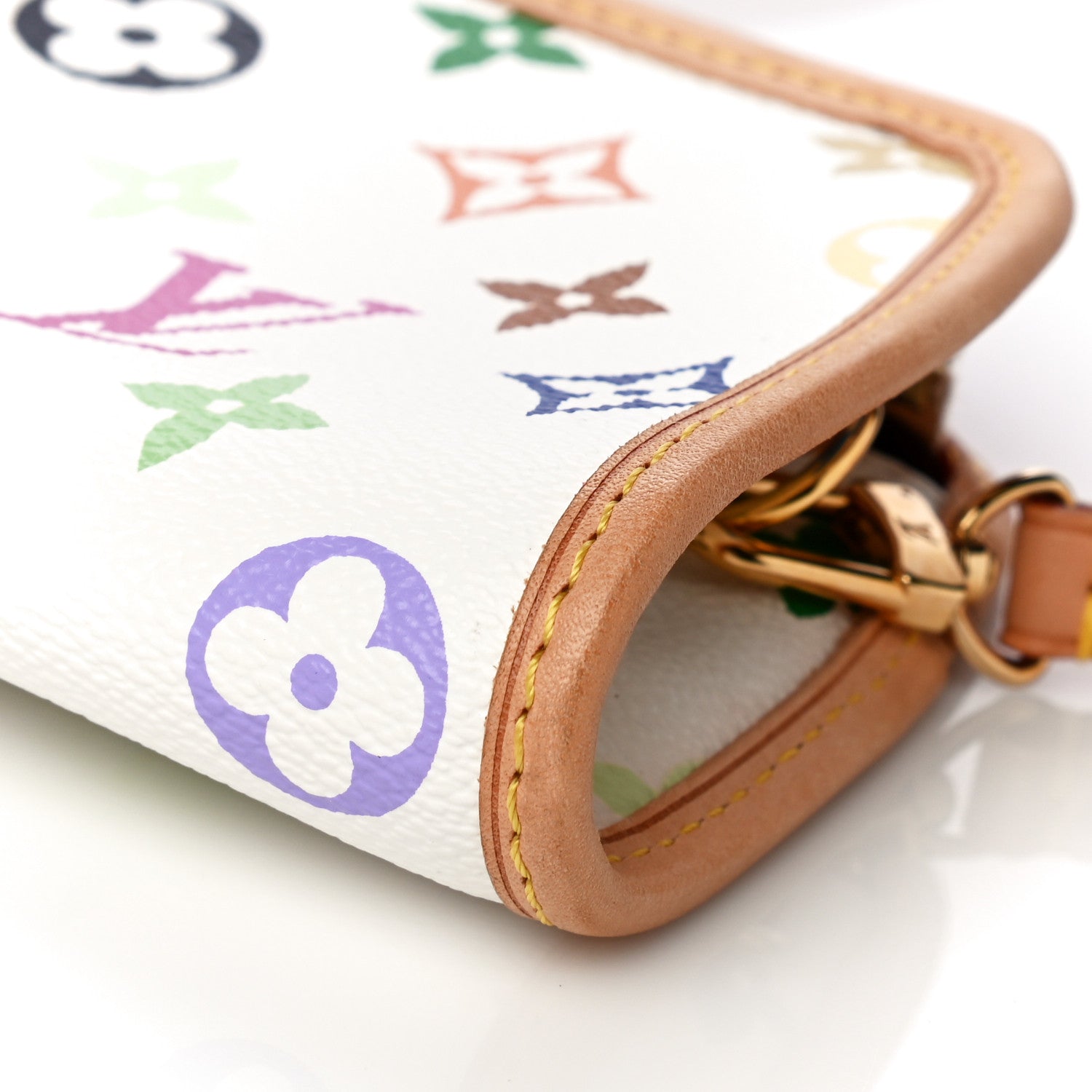 Louis Vuitton Monogram Multicolor Shirley White 9 of 15